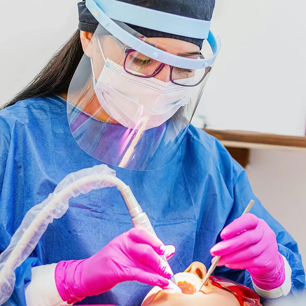 Teeth whitening photo